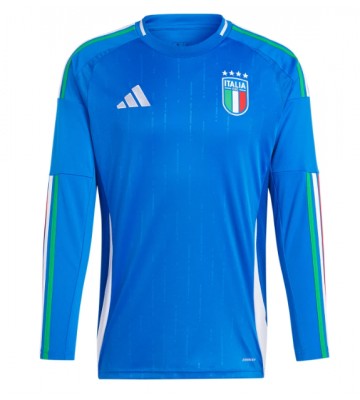 Italien Hjemmebanetrøje EM 2024 Lange ærmer